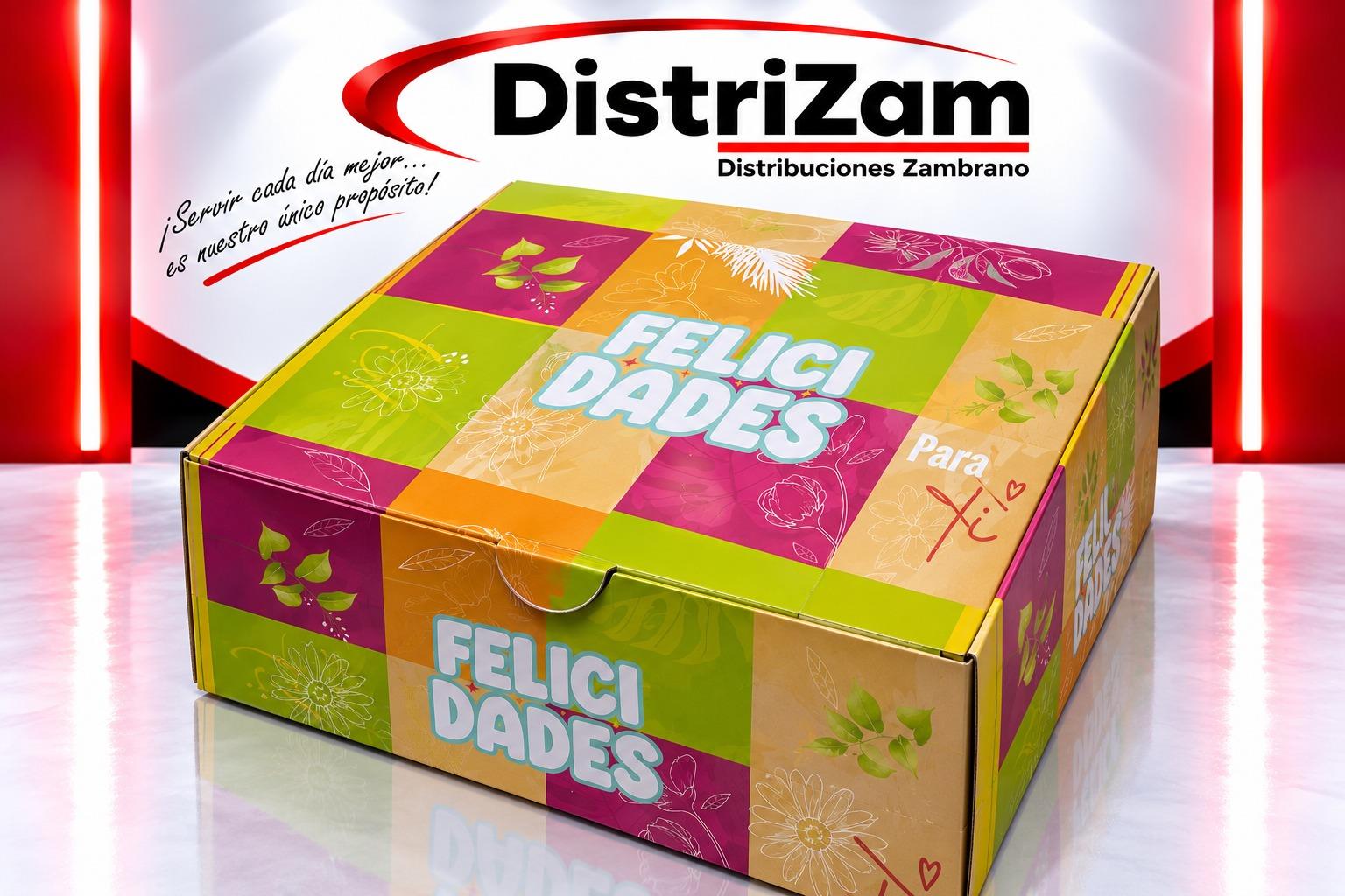 Fotografía de Caja Felicidades · Multicolor