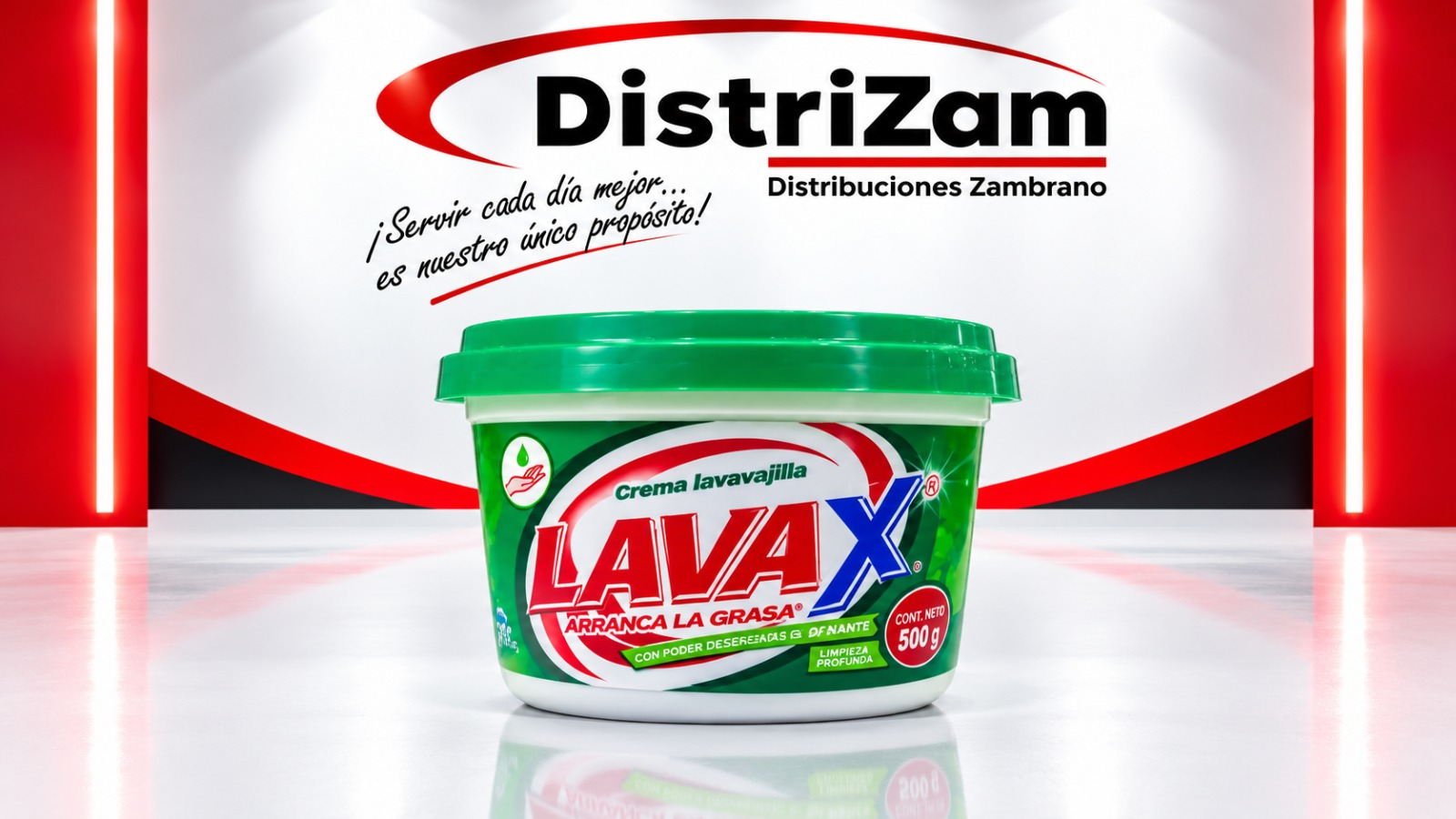 Fotografía de LavaX · Crema lavavajilla